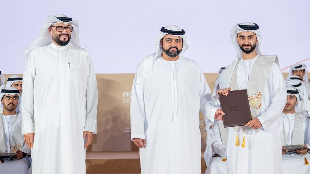 محمد الشرقي يشهد حفل تخريج 112 طالباً من مدارس التكنولوجيا التطبيقية