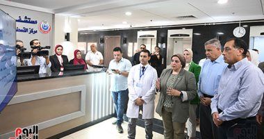رئيس الوزراء يتفقد مشروع تطوير مركز القسطرة وجراحة القلب بمستشفى شرق المدينة