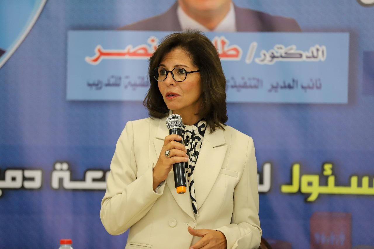 المدير التنفيذي للأكاديمية الوطنية للتدريب تتابع تنفيذ "المرأة تقود" بدمياط