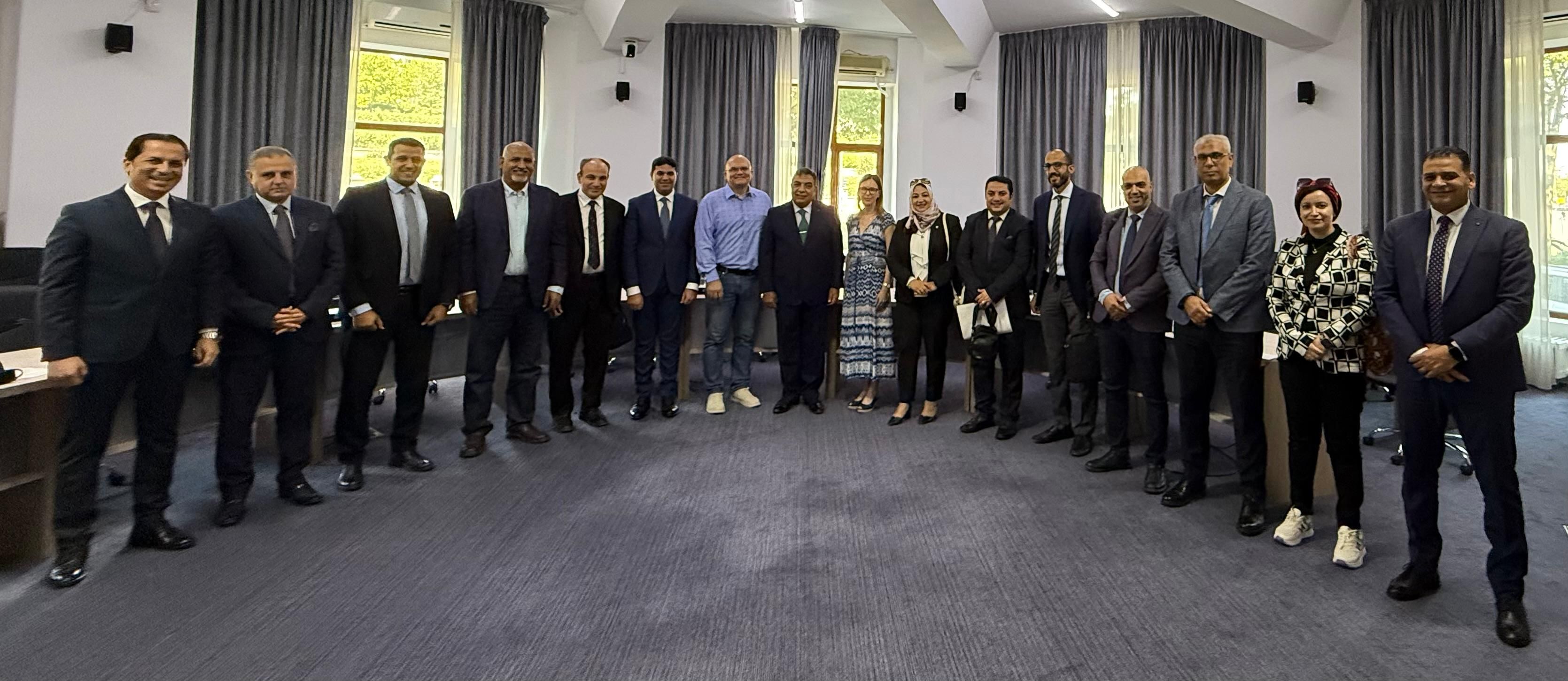 وفد التنمية المحلية ومحافظ الدقهلية فى زيارة لرومانيا للاطلاع على تجارب إدارة المخلفات