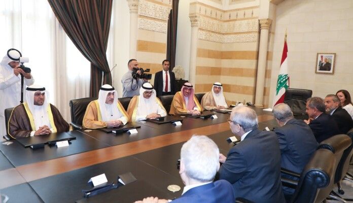 محادثات لبنانية كويتية في السراي وتأكيد على العلاقات الثنائية بين البلدين وأهمية تفعيل اللجنة المشتركة بين البلدين