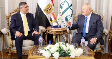 محافظ الجيزة يزور رئيس مجلس الدولة لتهنئته بمنصبه