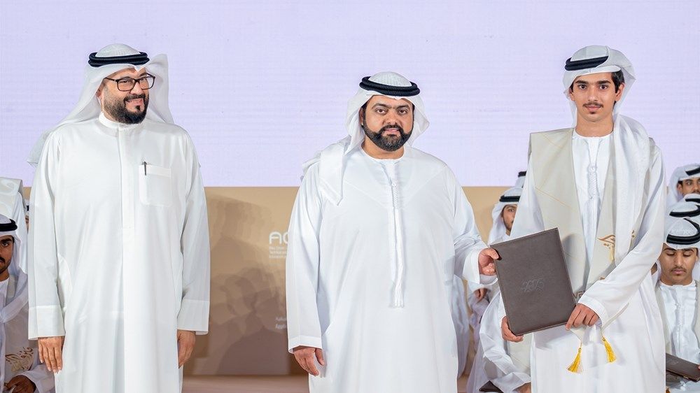 محمد الشرقي يشهد حفل تخريج 112 طالباً من مدارس التكنولوجيا التطبيقية