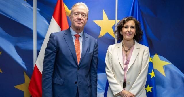 وزير الخارجية التقى مفوضة الاتحاد الأوروبي لشؤون المساواة: على المجتمع الدولي تقبل عودة النازحين السوريين إلى بلادهم