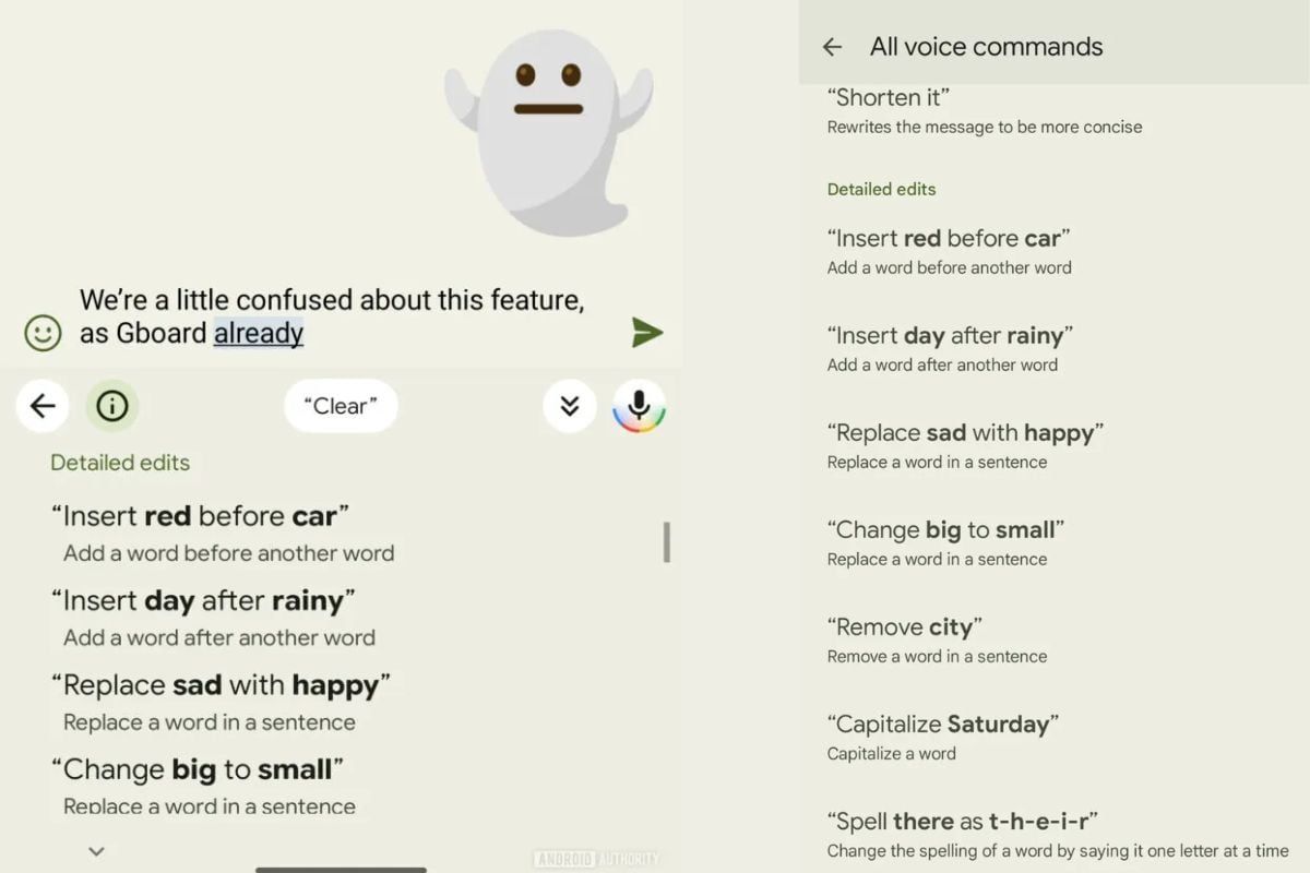 تكنولوجيا: ميزة ذكاء اصطناعي لـ Gboard تضيف مهام جديدة لخاصية الكتابة الصوتية