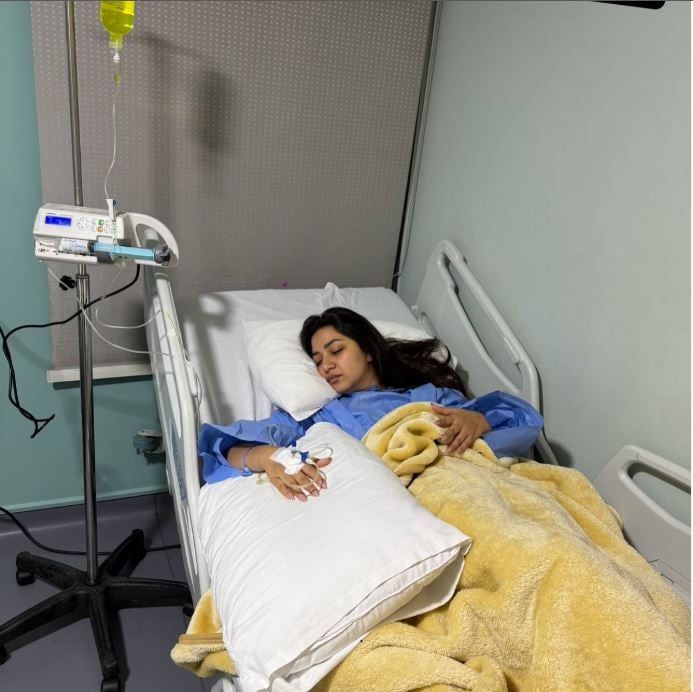 جمهور رحمة محسن يطالب بالدعاء لها بعد تداول صورتها داخل المستشفى