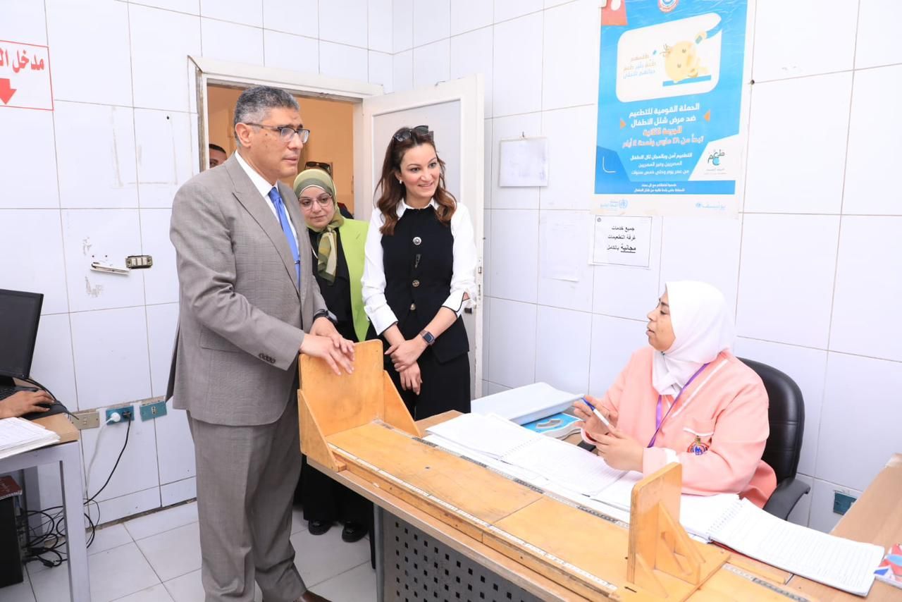 محافظ الجيزة يدشن حملة 100 يوم صحة من مركز ميت عقبة بالعجوزة