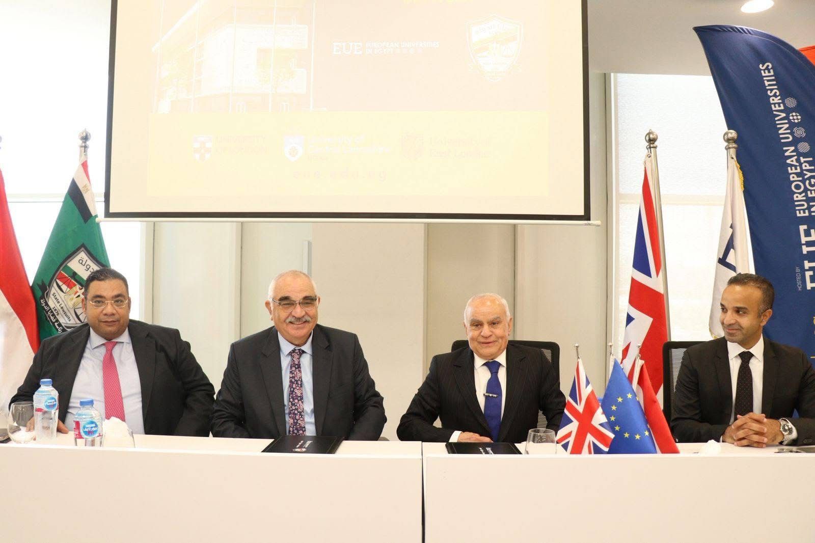 قضايا الدولة والجامعات الأوروبية توقعان بروتوكول شراكة علمية وبحثية وقانونية