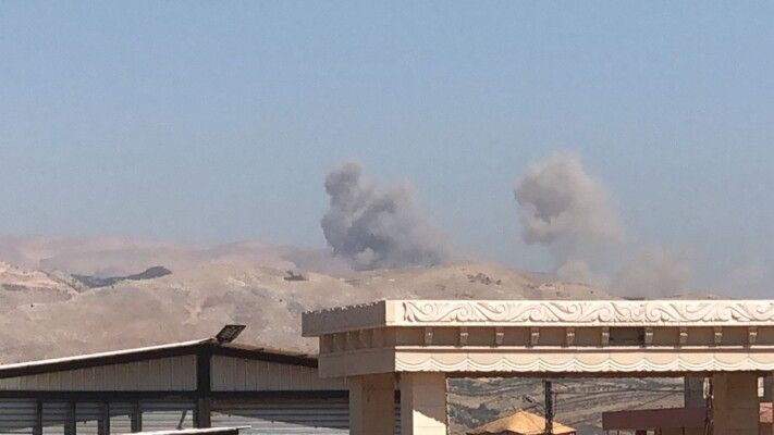 "النشرة": سلسلة غارات إسرائيلية على سلسلتي الشرقية والغربية في شمسطار طاريا بالجرد والحربية ووادي ام علي