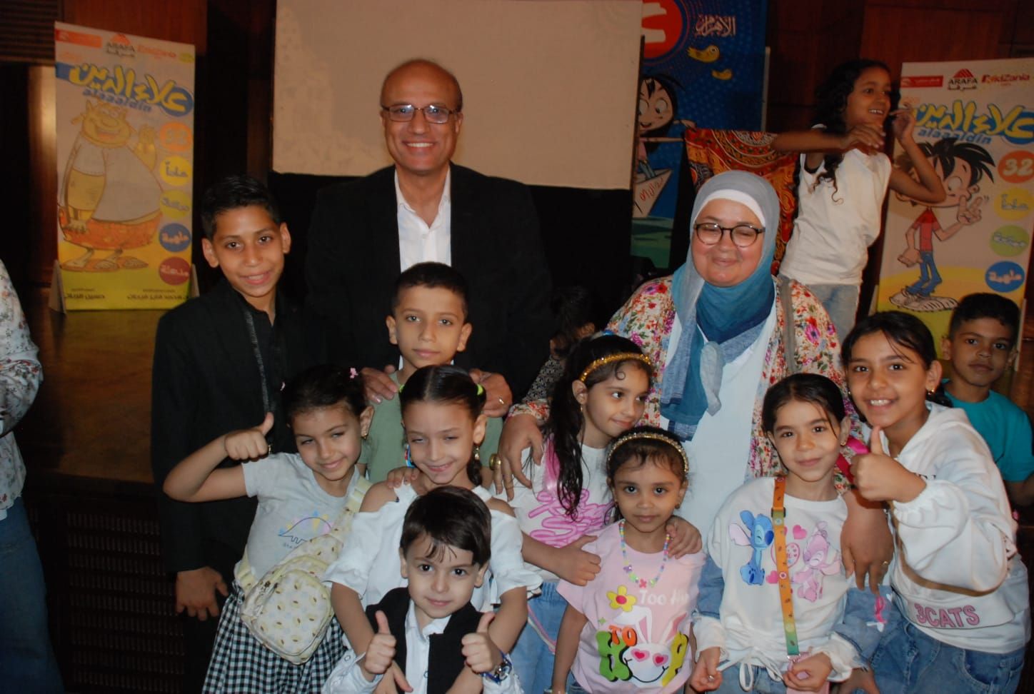 انطلاق احتفالية علاء الدين الـ32 .. حسين الزناتي: "أحلى مجلة للأطفال في مصر"