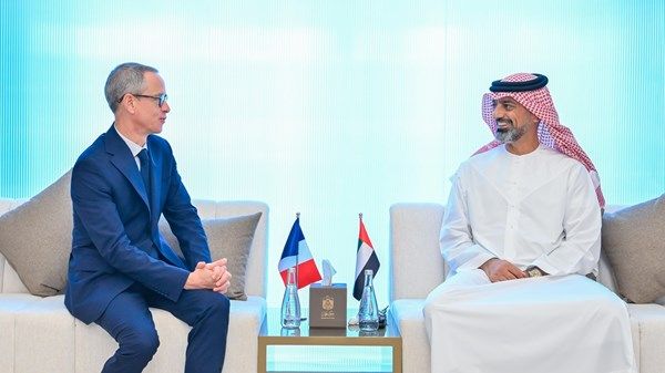 عمار بن حميد يستقبل القنصل العام الفرنسي