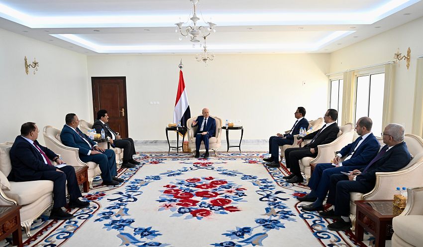 لهذا السبب استقبل الرئيس العليمي وفد المقاومة الوطنية