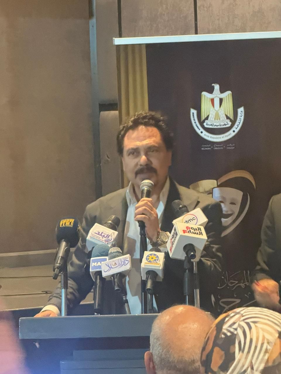 محمد رياض: وصول المهرجان القومى للمحافظات كان هدفنا وتحقق