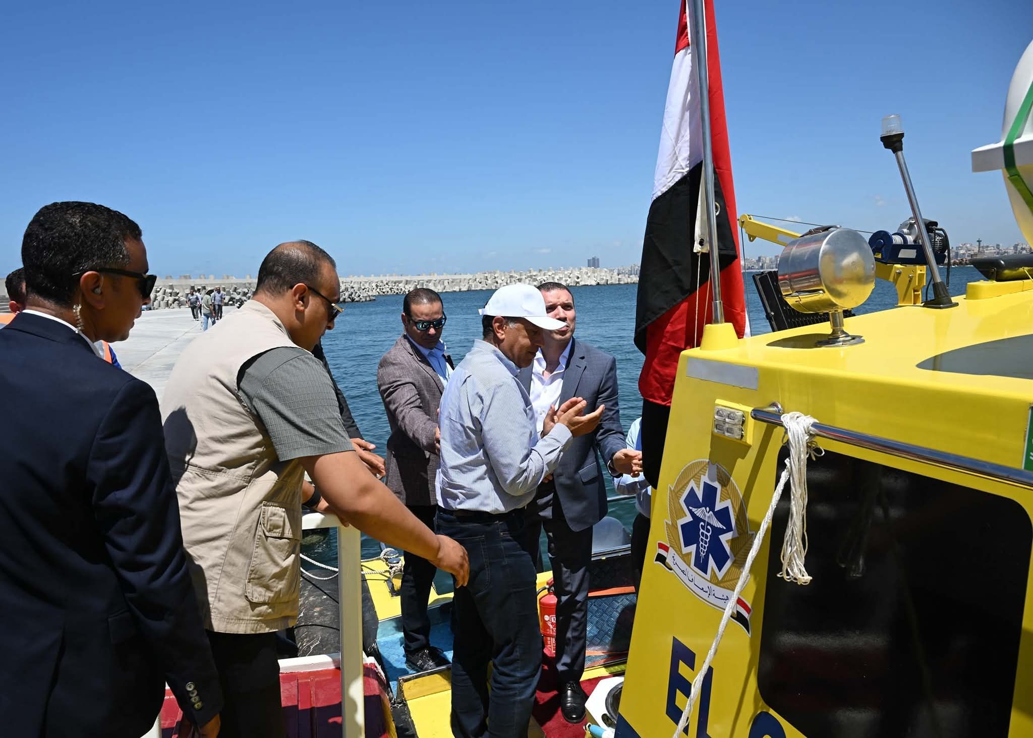 12 معلومات عن أول لنش إسعاف بحرى بعد دخوله الخدمة بالإسكندرية.. اعرفها