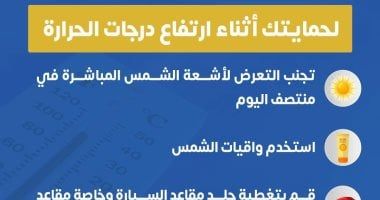 وزارة الصحة توضح سلسلة نصائح هامة للحماية من أضرار ارتفاع درجات الحرارة