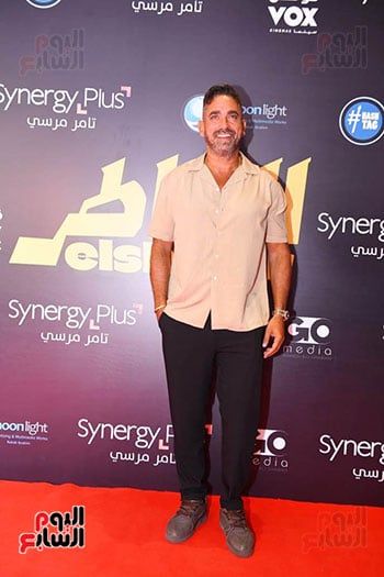 أحمد الجندي وأمير كرارة أول حضور العرض الخاص لفيلم الشاطر.. صور