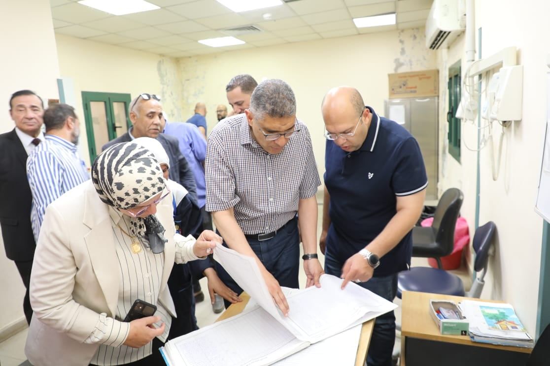 محافظ الجيزة: تطوير شامل لمستشفى حميات الصف بالتعاون مع المجتمع المدنى