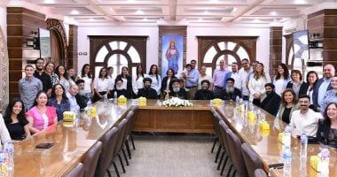 البابا تواضروس الثانى يلتقى خدام مركز إيمي للتعليم المستمر