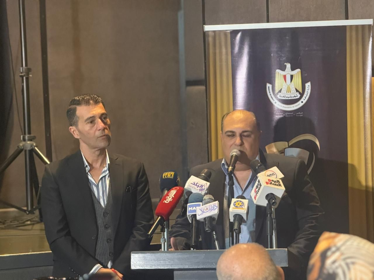 محمد رياض: الدورة الحالية من المهرجان القومى للمسرح ستكون الأخيرة لى