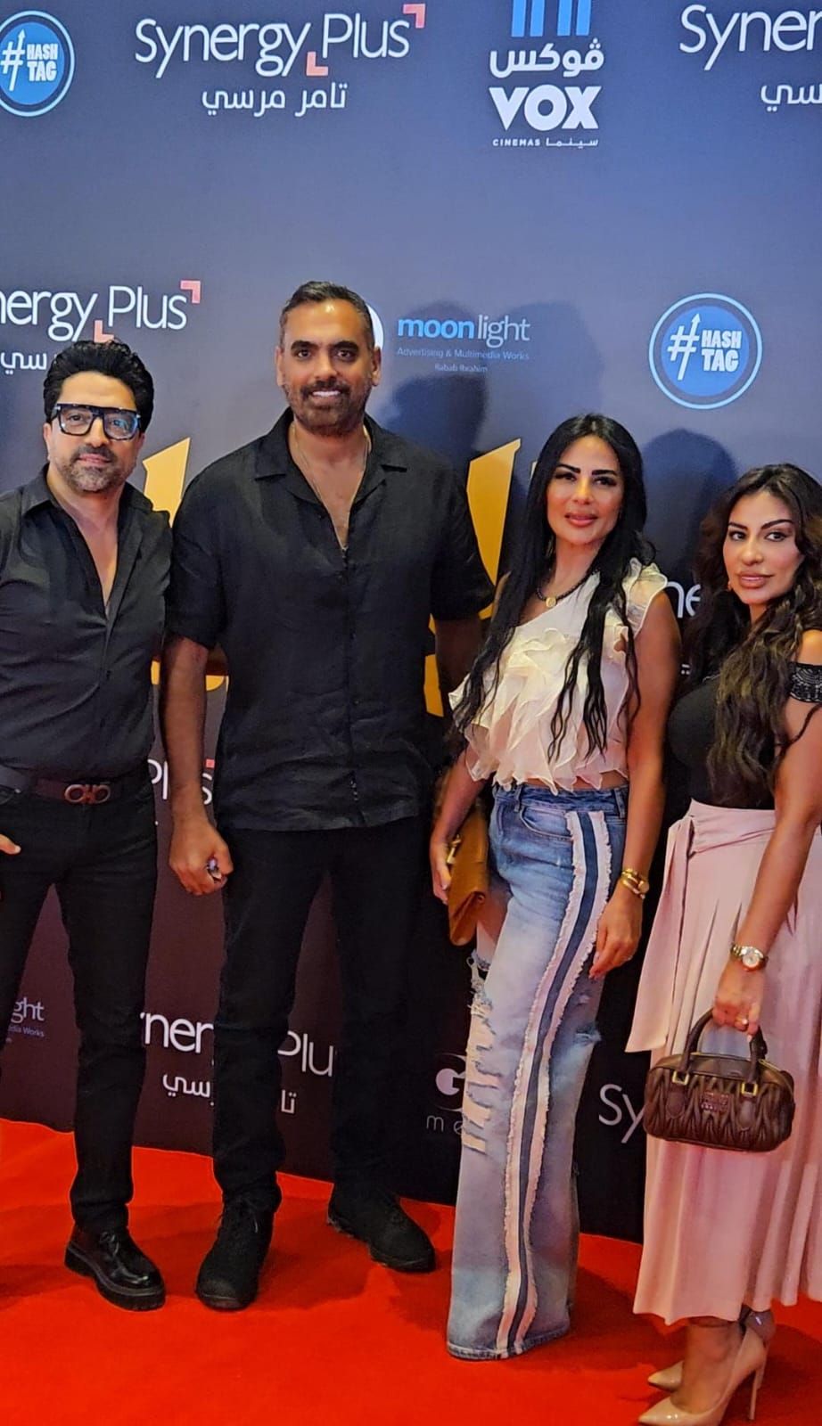 أحمد الجندي وأمير كرارة أول حضور العرض الخاص لفيلم الشاطر.. صور