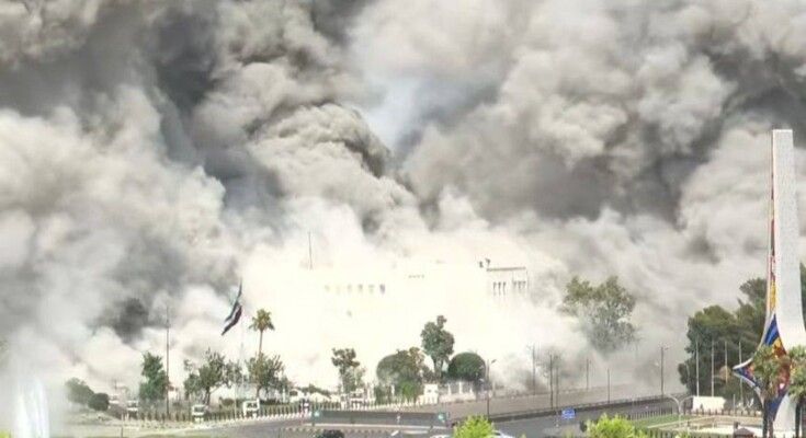 الجيش الإسرائيلي: قصفنا مقر قيادة الأركان وهدفا عسكريا في منطقة القصر الرئاسي السوري في دمشق