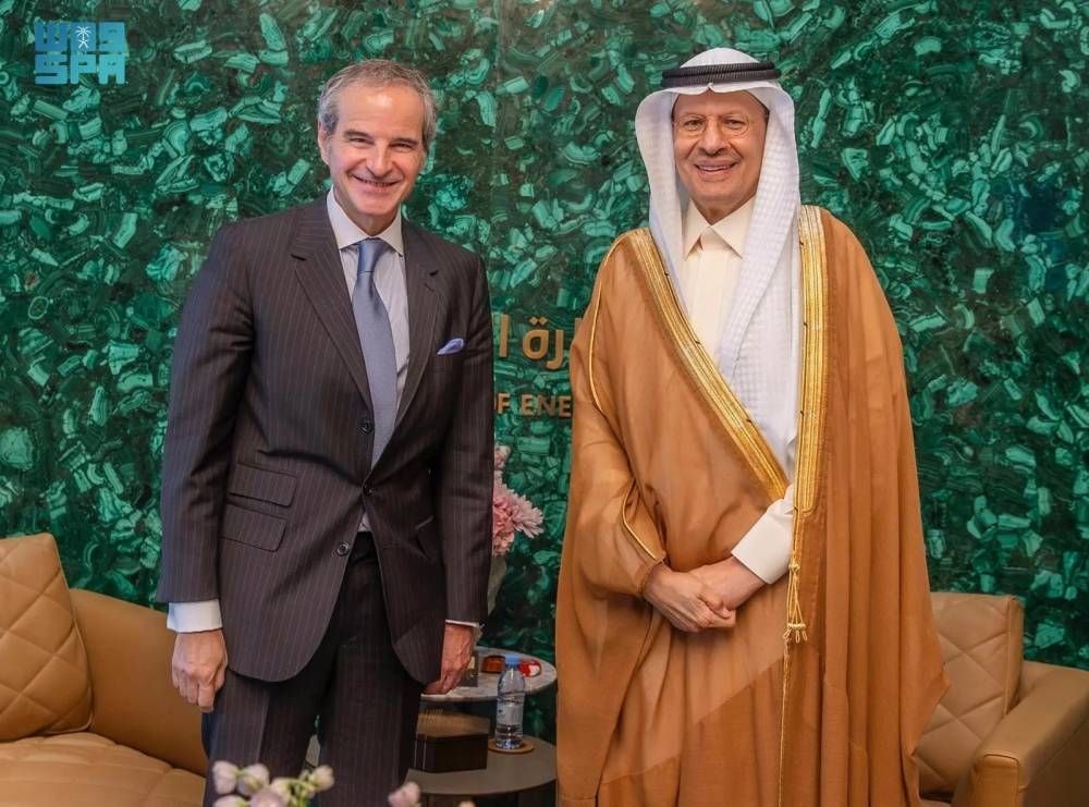 وزير الطاقة وجروسي يبحثان مستجدات البرنامج الوطني للطاقة الذرية