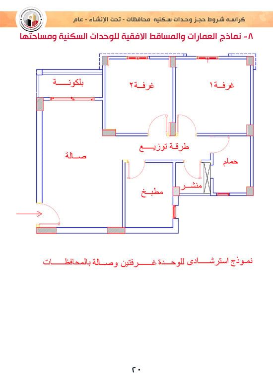 ننشر كراسة شروط سكن لكل المصريين 7 والحجز لكافة المواطنين