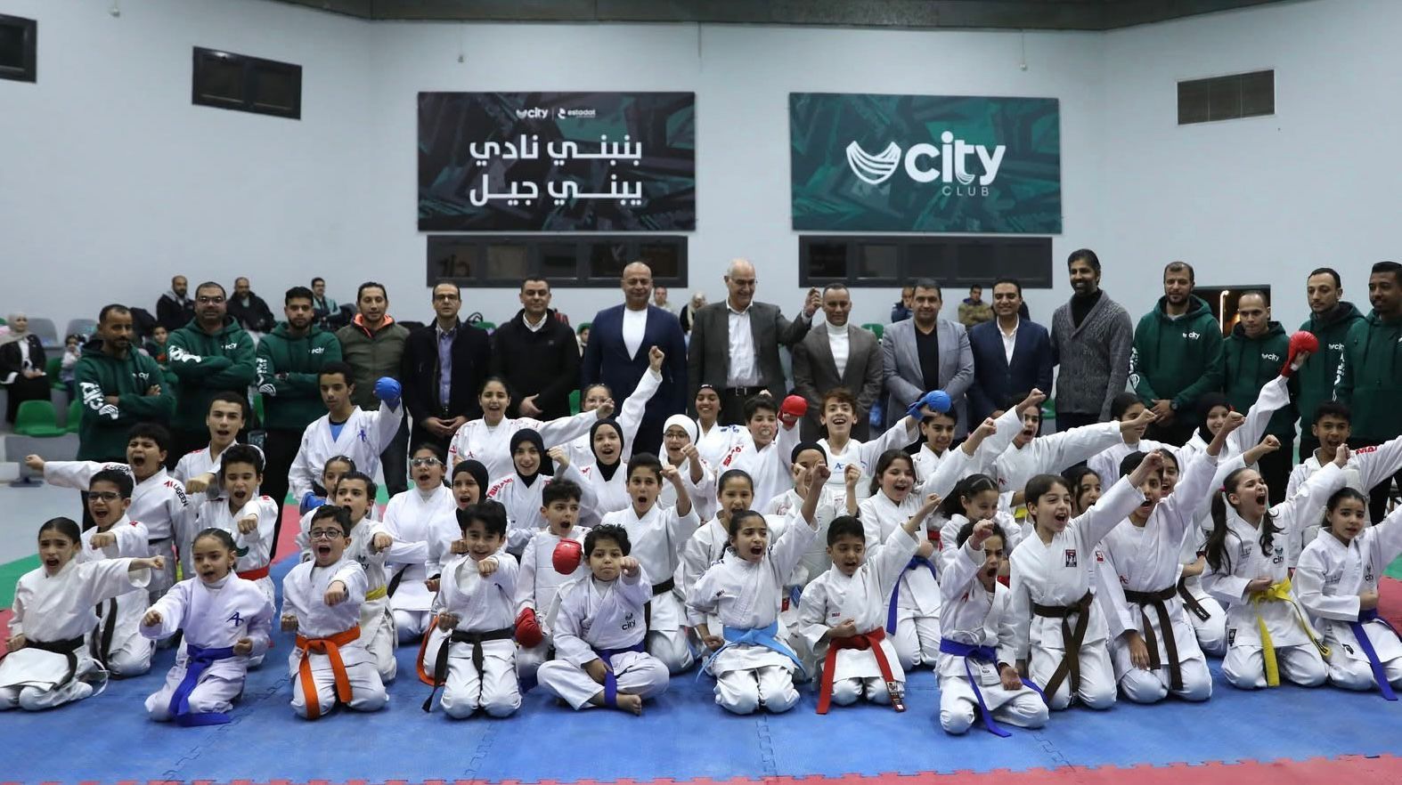 فحوصات طبية للاعبى سيتى كلوب فى جميع المراحل السنية بمختلف الفروع والألعاب