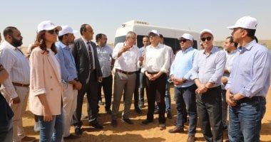 محافظ الجيزة يتابع نسب التنفيذ بمصنع شبرامنت لمعالجة وتدوير المخلفات الصلبة