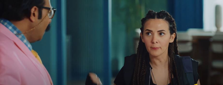 ابنة دنيا سمير غانم تجسد دورها فى مرحلة الطفولة بفيلم روكى الغلابة