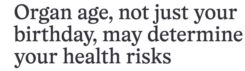 قد تكون فى الـ45 وكليتك 60.. دراسة توضح كيف يختلف عمرك الفعلى عن عمر أعضائك
