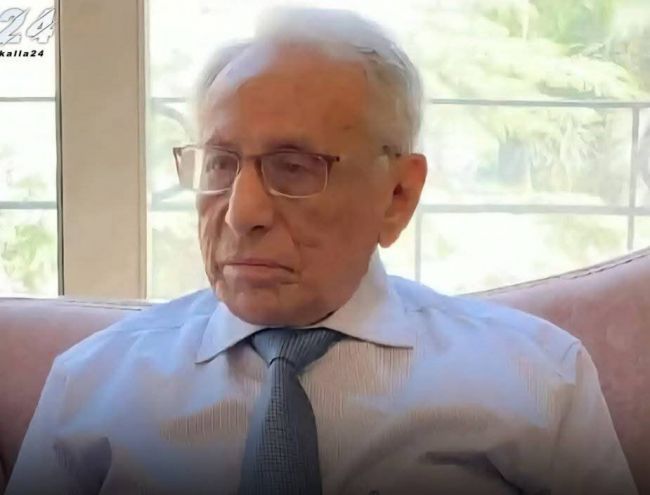 "الهمداني" يبعث رسالة تعزية ومواساة بوفاة رجل الأعمال أبوبكر بازرعة