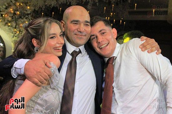 الضابط نور امتياز أحد أبطال إطفاء حريق سنترال رمسيس يحتفل بخطوبته (صور)