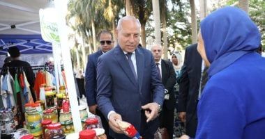 محافظ القاهرة يفتتح معرض بازار القاهرة بمشاركة 120 عارضًا بحديقة الأزهر