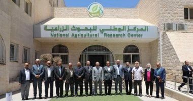 وفد زراعى مصرى رفيع المستوى يزور المركز الوطنى للبحوث الزراعية بالأردن