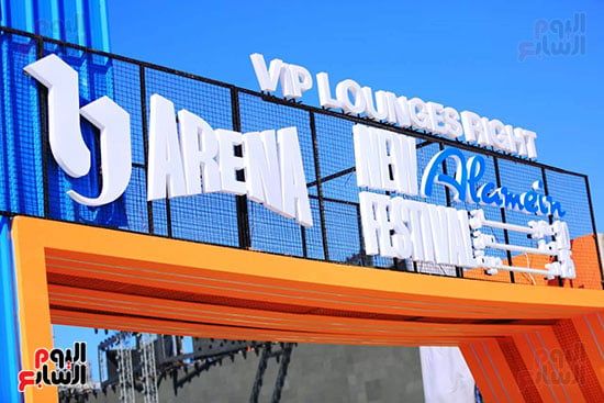 اللمسات الأخيرة لتجهيزات الشركة المتحدة لانطلاق مهرجان العلمين 3