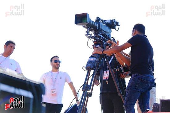 اللمسات الأخيرة لتجهيزات الشركة المتحدة لانطلاق مهرجان العلمين 3