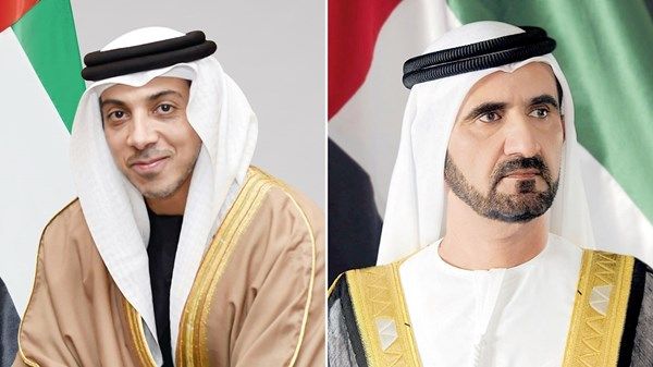 محمد بن راشد ومنصور بن زايد يهنئان رئيسة وزراء أوكرانيا