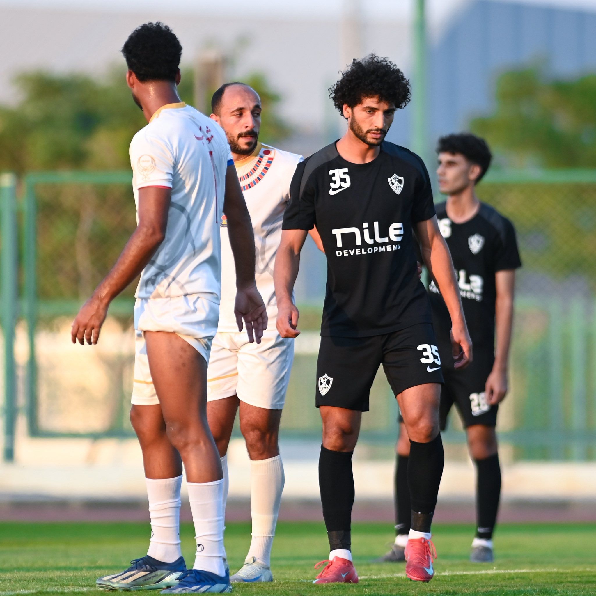 أبرزها هدف شيكو بانزا.. لقطات من ودية الزمالك ورع بمعسكر العاصمة الإدارية