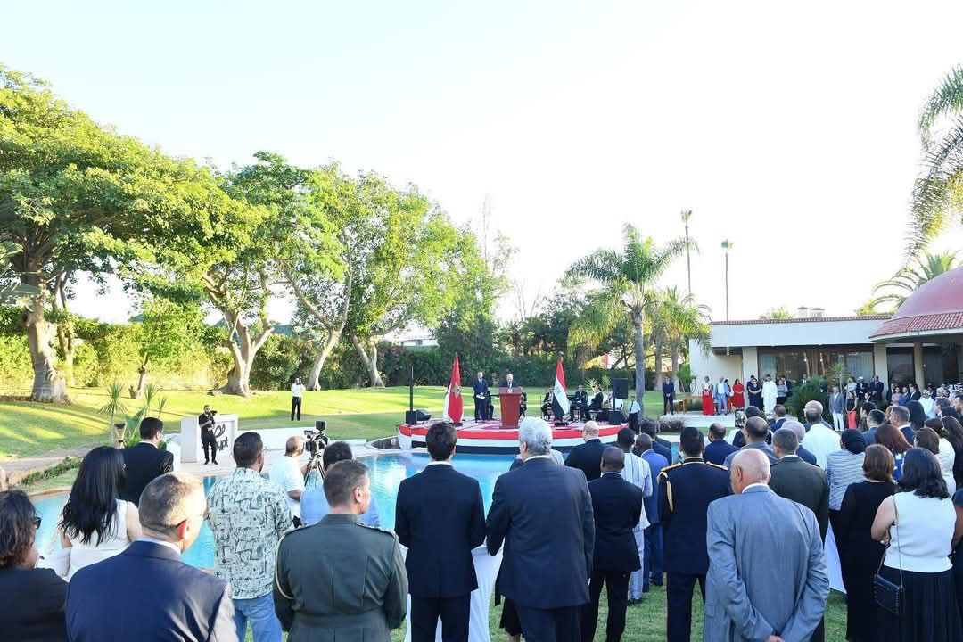 سفارة مصر بالمغرب تحتفل بالعيد القومى المصرى.. صور