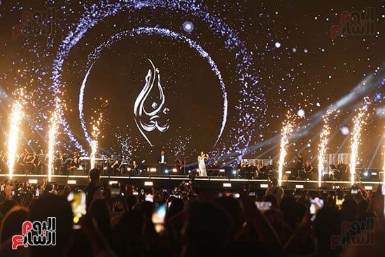 أنغام تطرب جمهور العلمين بأغانى أحدث ألبوماتها "تيجي نسيب".. صور