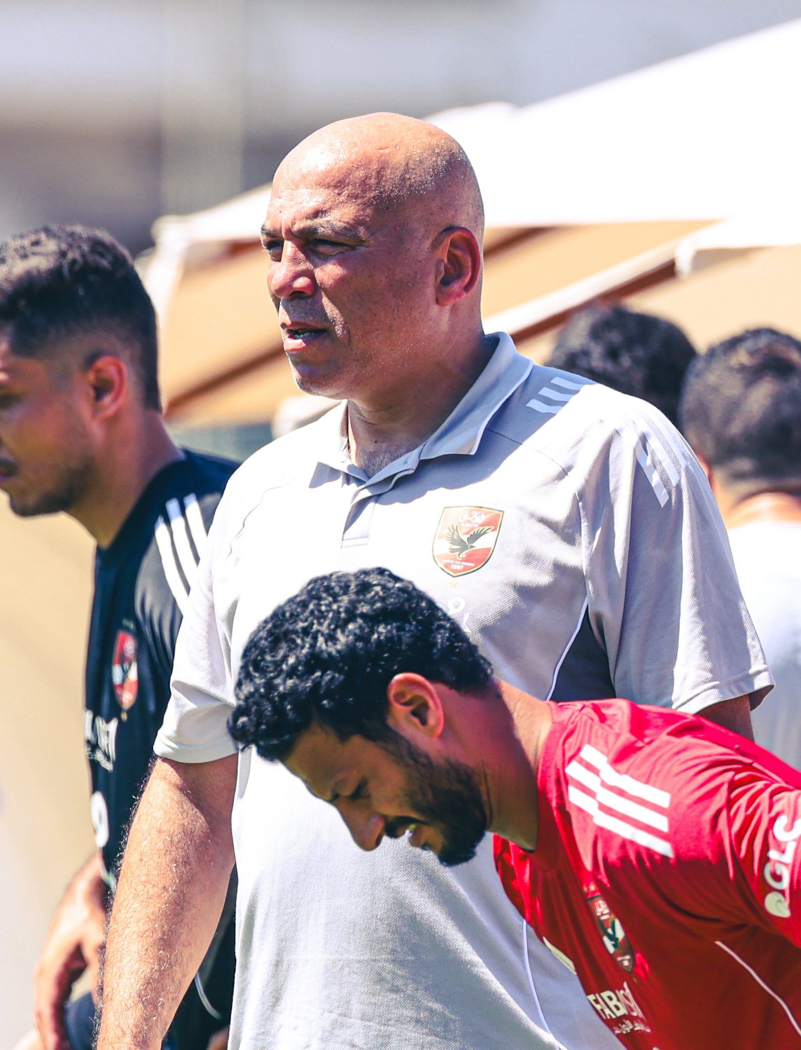 الأهلي يخوض مرانه فى ثاني أيام معسكر تونس.. صور