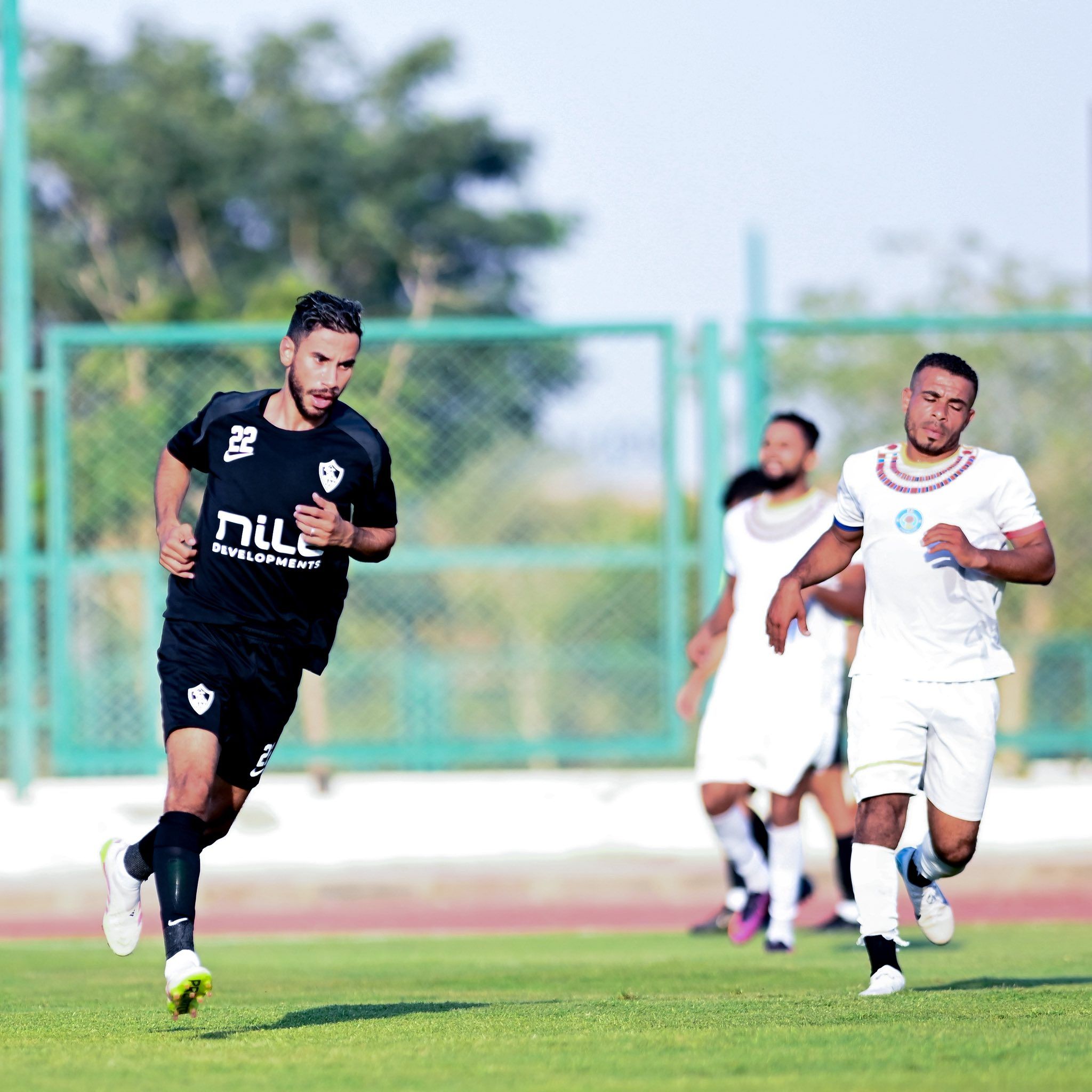أبرزها هدف شيكو بانزا.. لقطات من ودية الزمالك ورع بمعسكر العاصمة الإدارية