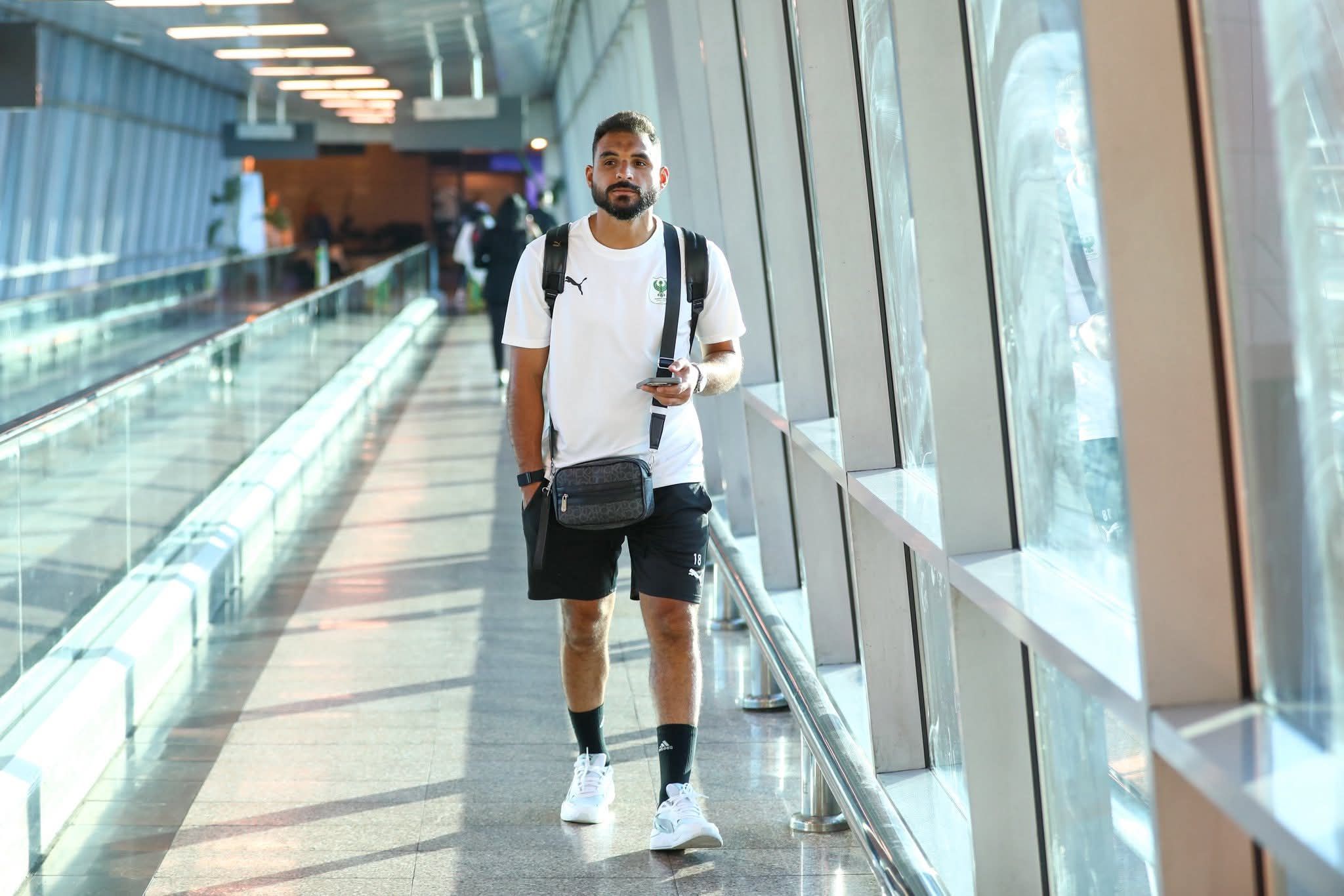 بعثة المصري تطير إلى تونس للانتظام في معسكر إعداد الموسم الجديد.. صور