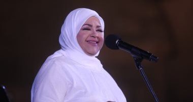 حنان ماضى تحيى ثانى ليالى المهرجان الصيفى بدار الأوبرا