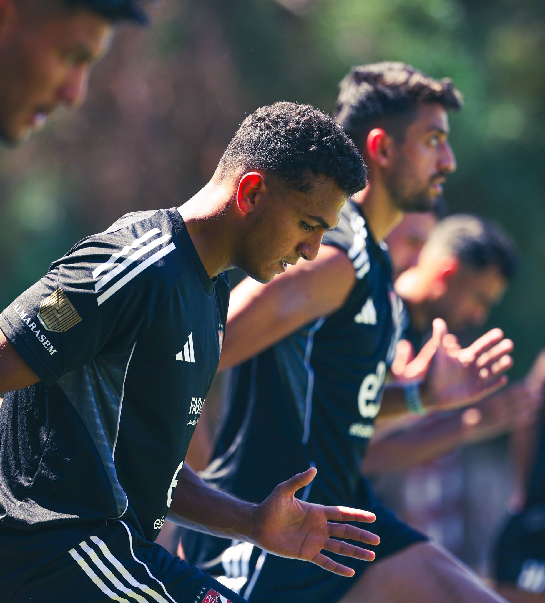 الأهلي يخوض مرانه فى ثاني أيام معسكر تونس.. صور