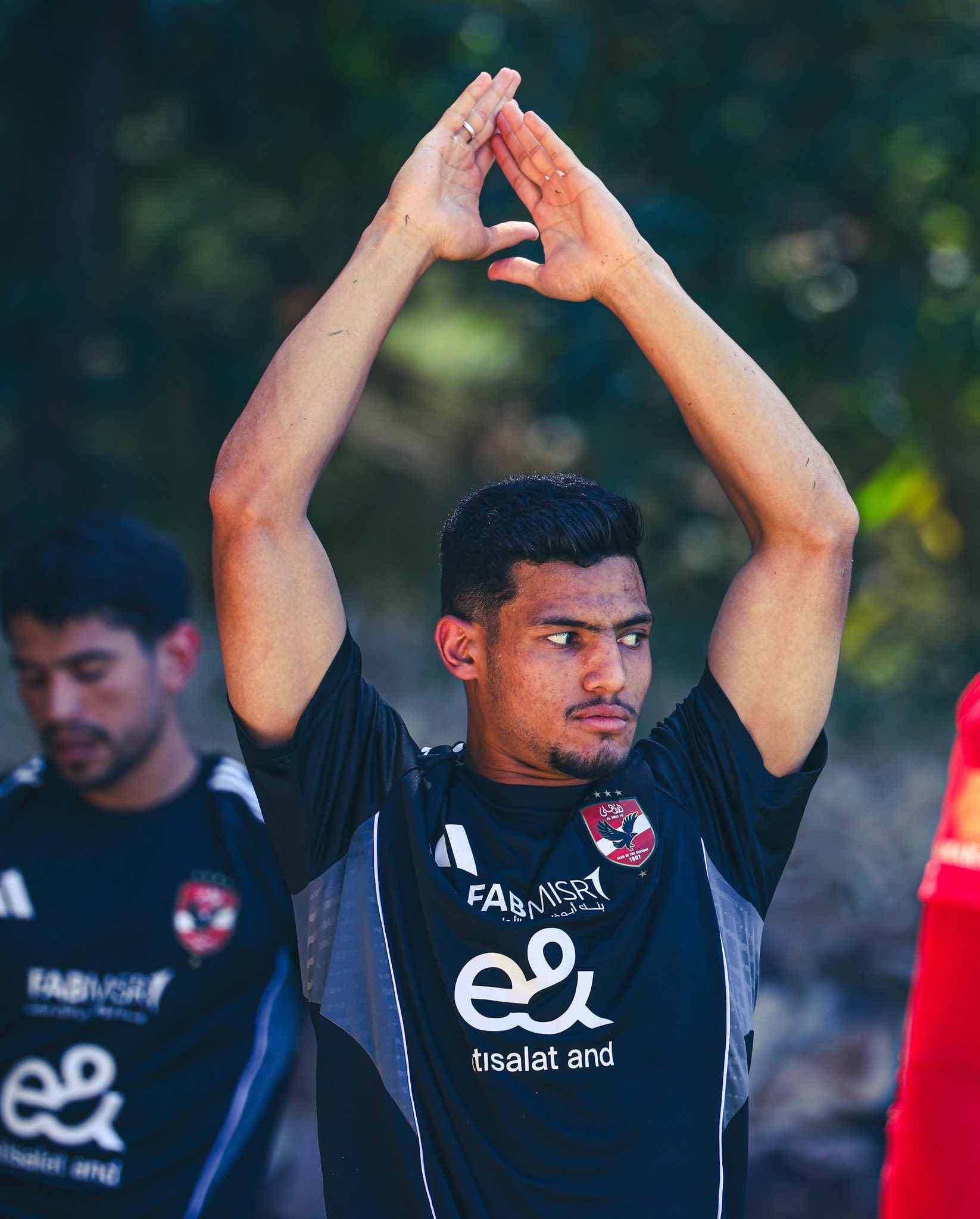 الأهلي يخوض مرانه فى ثاني أيام معسكر تونس.. صور