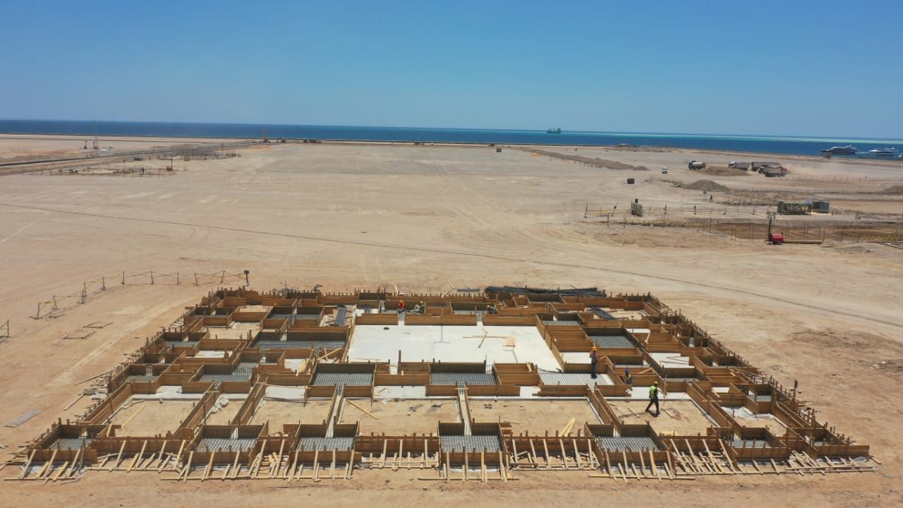 شاهد تجهيز المحطة متعددة الأغراض سفاجا 2 بميناء سفاجا البحري