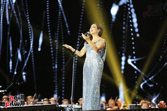 شاهد.. اللحظات الأولى من حفل صوت مصر أنغام بمهرجان العلمين.. صور