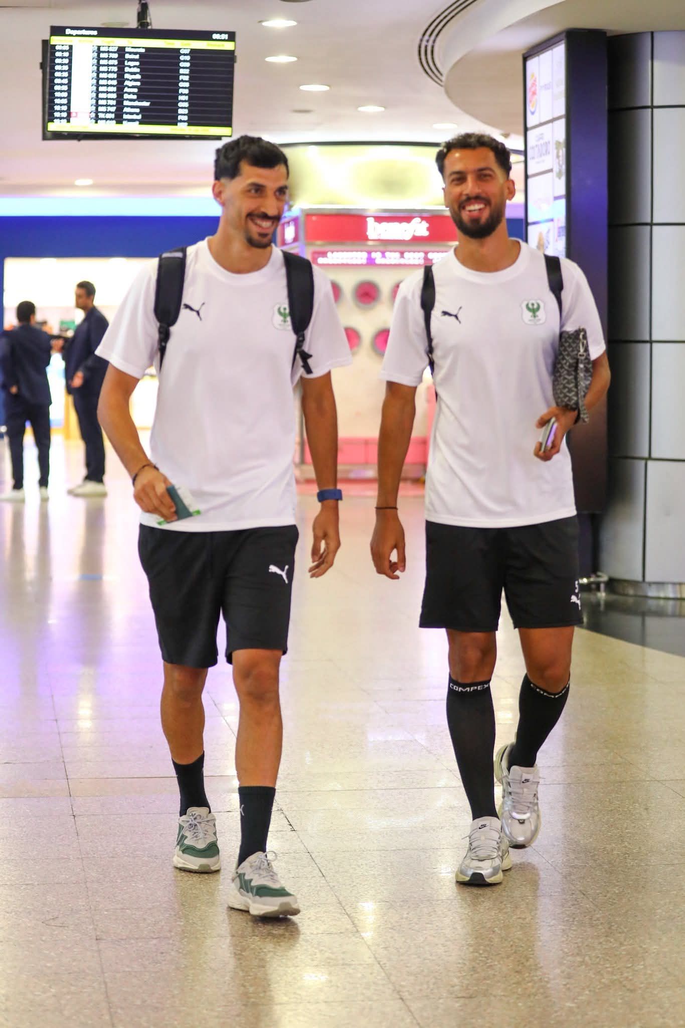 بعثة المصري تطير إلى تونس للانتظام في معسكر إعداد الموسم الجديد.. صور